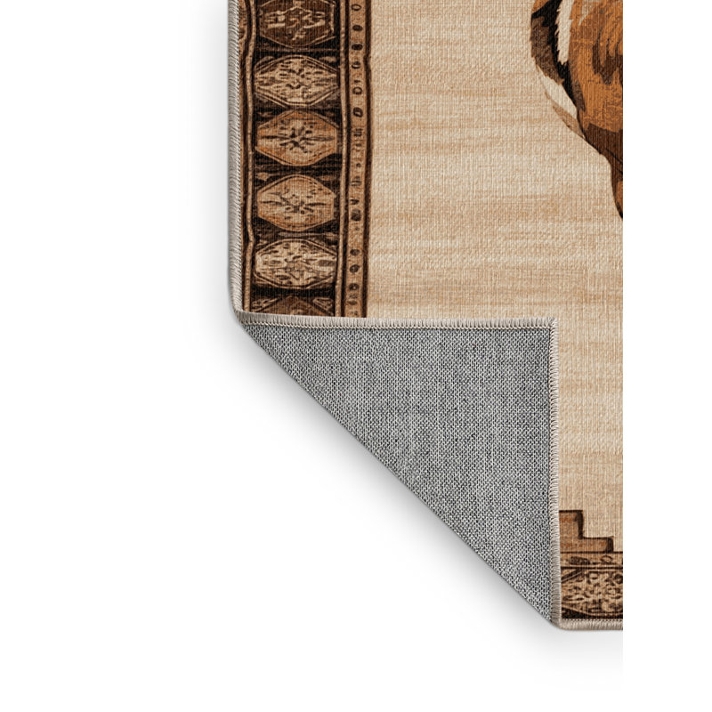  Tapis lavable Oryx, Rond 3 pi