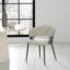 Chaise en cuir texturé Luce-834450369