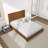 Genka Mid Century Modern Velvet Upholstered Platform Bed-87424998-101185471