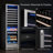 Yeego Dual Zone 23.4" 77 Bottles and 182 Cans Wine and Beverage Refrigerator Freestanding/Build-in Cooler-120877744