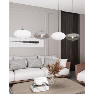 Samyiah 4 - Light Matte Black Pendant
