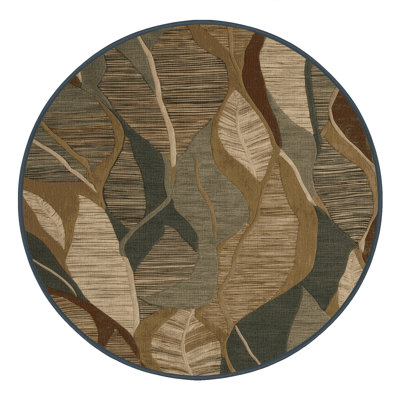 Tapis brun lavable à la machine