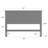 Chalco Solid Wood Headboard With Chamfer-264649055-260401413