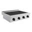 ZLINE Autograph 30 in. Paramount Induction Rangetop w/ 4 Elements in Satin Steel and Black Accents-529186