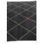 Tapis noir 5 x 8 Philip