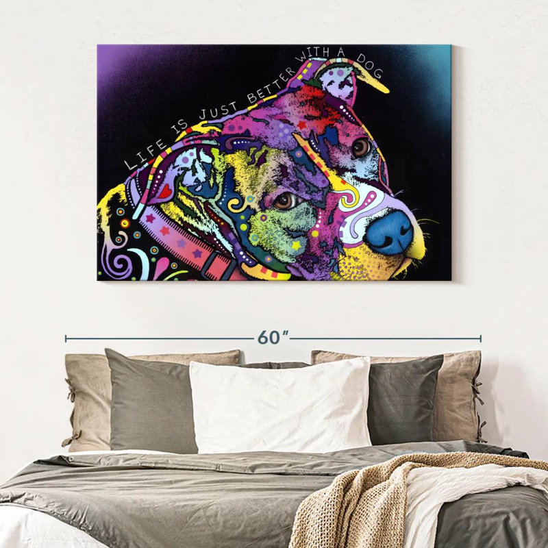 Brampt Life Is Just Better, 34" H x 51" W