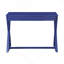 Bureau d'écriture rectangulaire avec 1 tiroir, bleu crépuscule