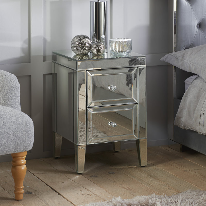 Pickworth 2 Drawer Bedside Table