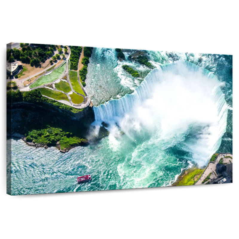 Alvord Niagara Falls d'en haut, H 8 po x l 12 po