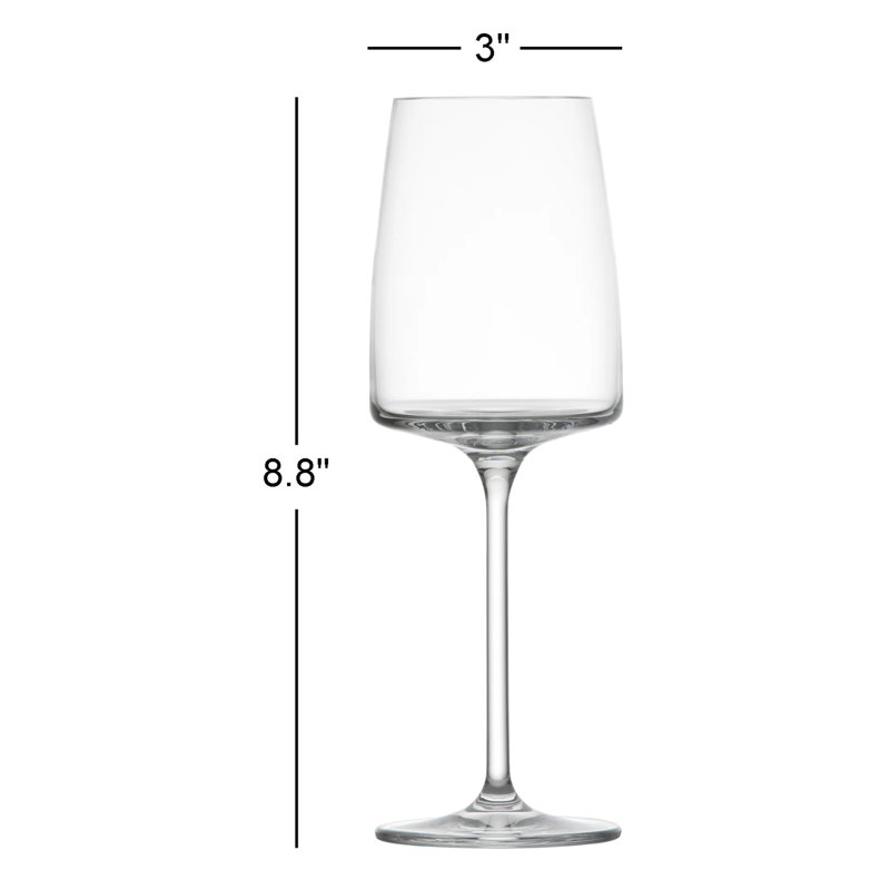 Sensa 12.3 oz. Crystal White Wine Glass