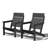 HDPE All-Weather Solid Panel Adirondack Chair-1040666710