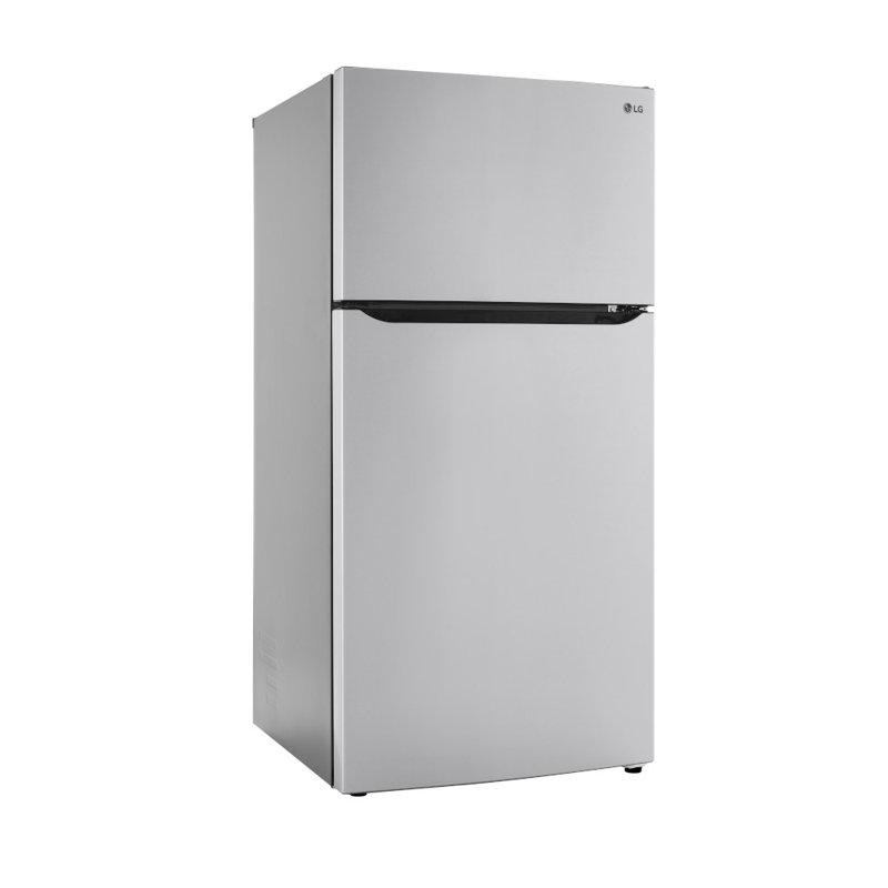LG 33-inch Wide Top Freezer Refrigerator - Stainless Steel, LED Lighting, 24 cu. ft.