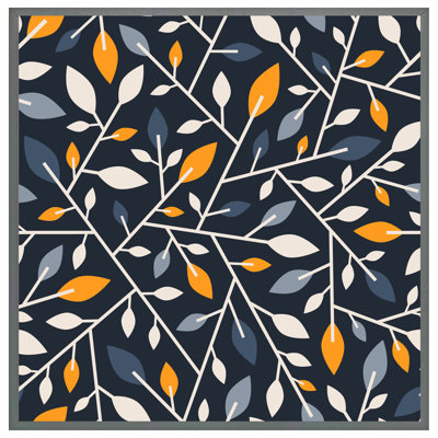 Hursten Geometric Abstract - Single Picture Frame Print