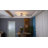 6 - Light 35.03" Dimmable Crystal Flush Mount