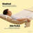 Comfortable Double Hammocks Hanging, Quilted Polyester, Rustic Style For Patio