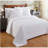 Jullian 100% Cotton Chenille Tufted - Classic Stripe Bedspread Soft & Cozy Bedding for All Seasons, Machine Washable Coverlet-1609756615-1609756638