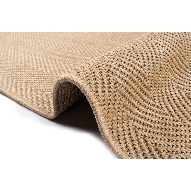 Tapis beige en jute / sisal Santorini, Rectangle 9 pi 11 po x 11 pi 6 po