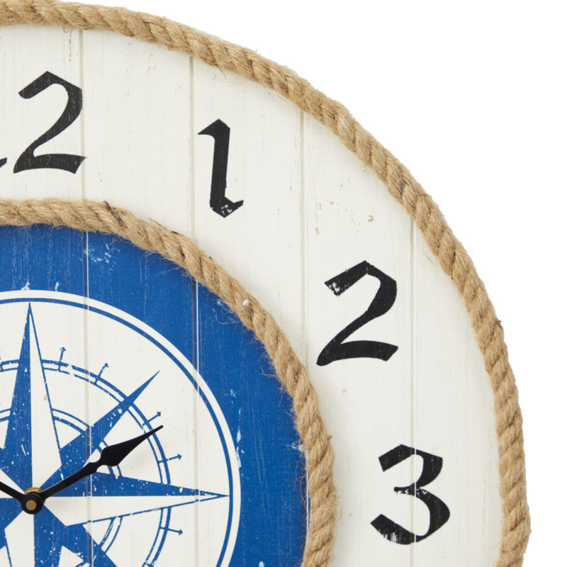 Lasiandra Wood Wall Clock