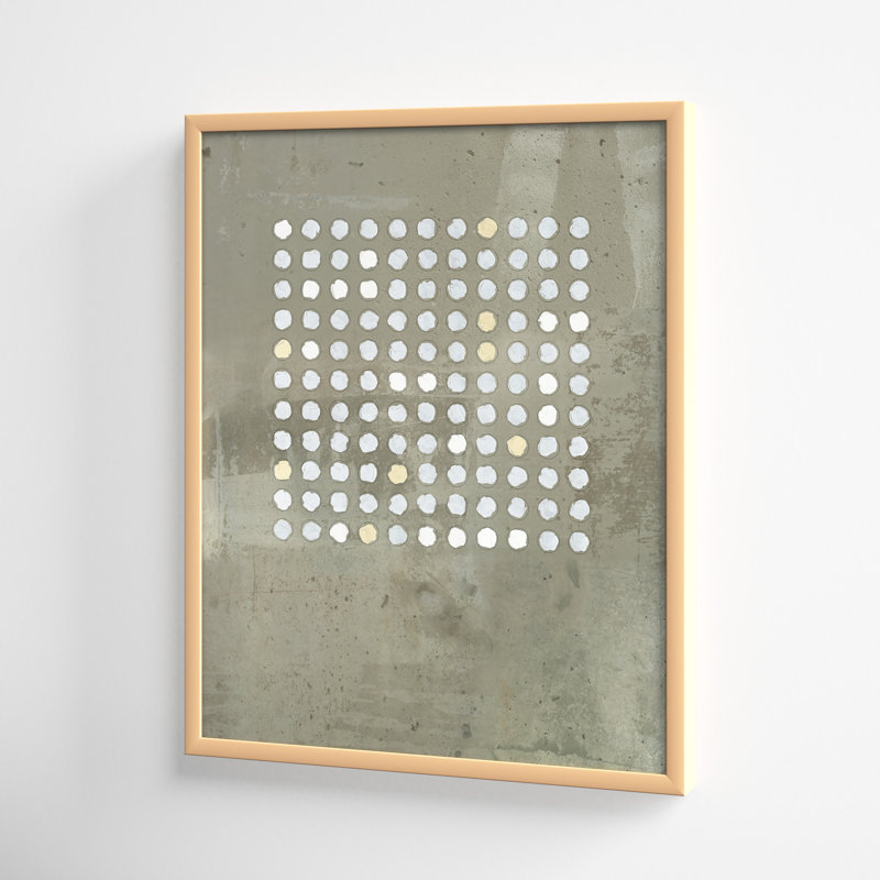 Circles In Squares 2 by Jacques Pilon, 20" H x 16" W x 1.25" D, Brown