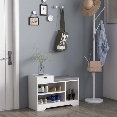 5 Pair Shoe Storage Bench