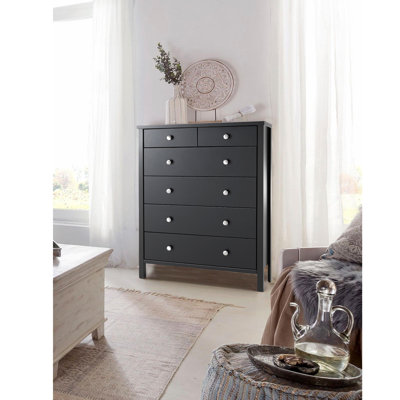 Sparland 80 cm W Chest of 6 Drawers