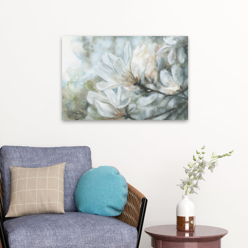 Blooms Blossoms Floral - Magnolia, H 16 po x l 24 po
