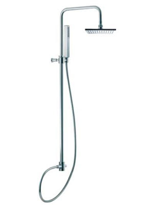 Tête de douche Brick Chic Rain avec anti-calcaire