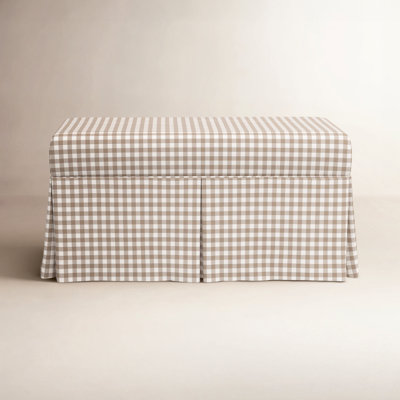 Chaplin Cotton Upholstered Storage Bench