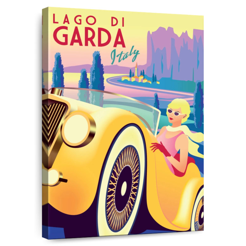 Mehar Touring Lago Di Garda, 12" H x 8" W