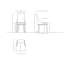 Chaise d'appoint de salle à manger Shubert-86778030