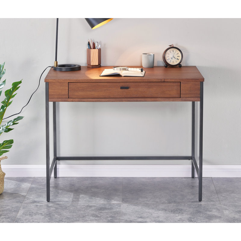 Hinnant Metal Base Writing Desk