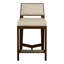 Scoville By Thom Filicia Upholstered Counter Stool with Solid Wood Frame-154854505-154854536