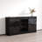 Naviel 63" Sideboard with High Gloss Finish-2061979478