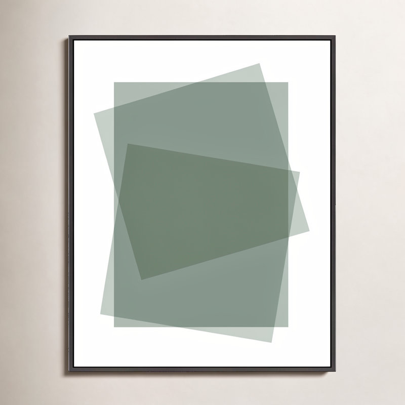 «Kami Sage Kami» par Jacques Pilon, reproduction, Toile avec cadre noir, H 38 po x l 30 po