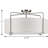3 - Light Dimmable Drum Chandelier-1057619850-1057619849