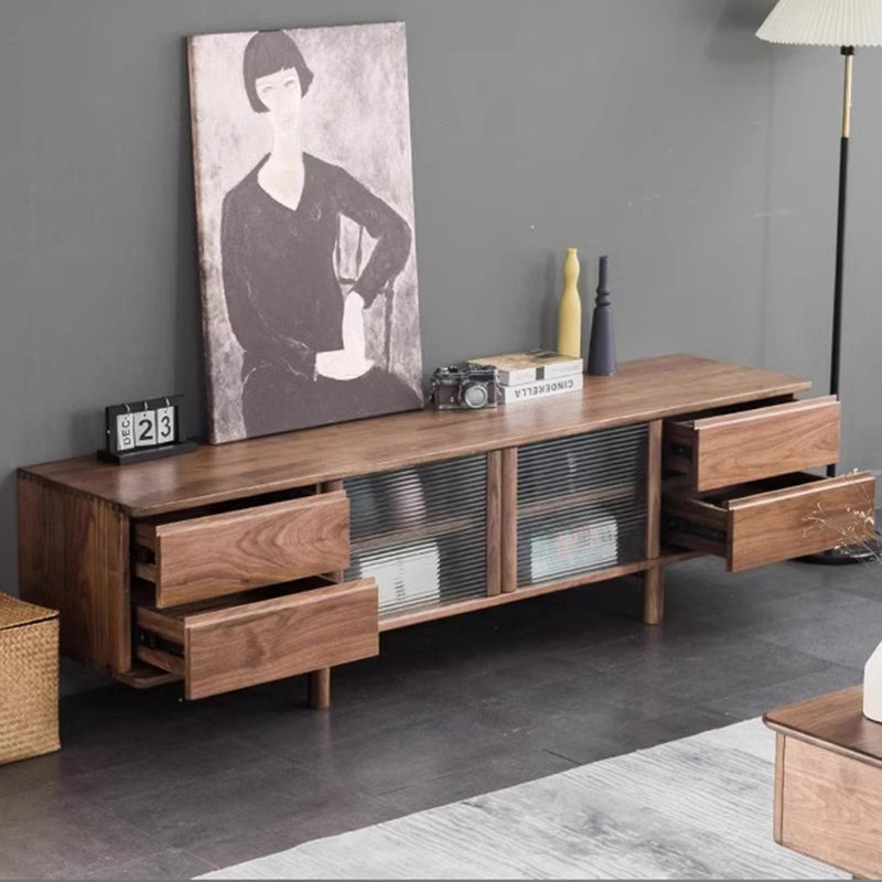 Modern simple popular TV cabinet, 78.74"