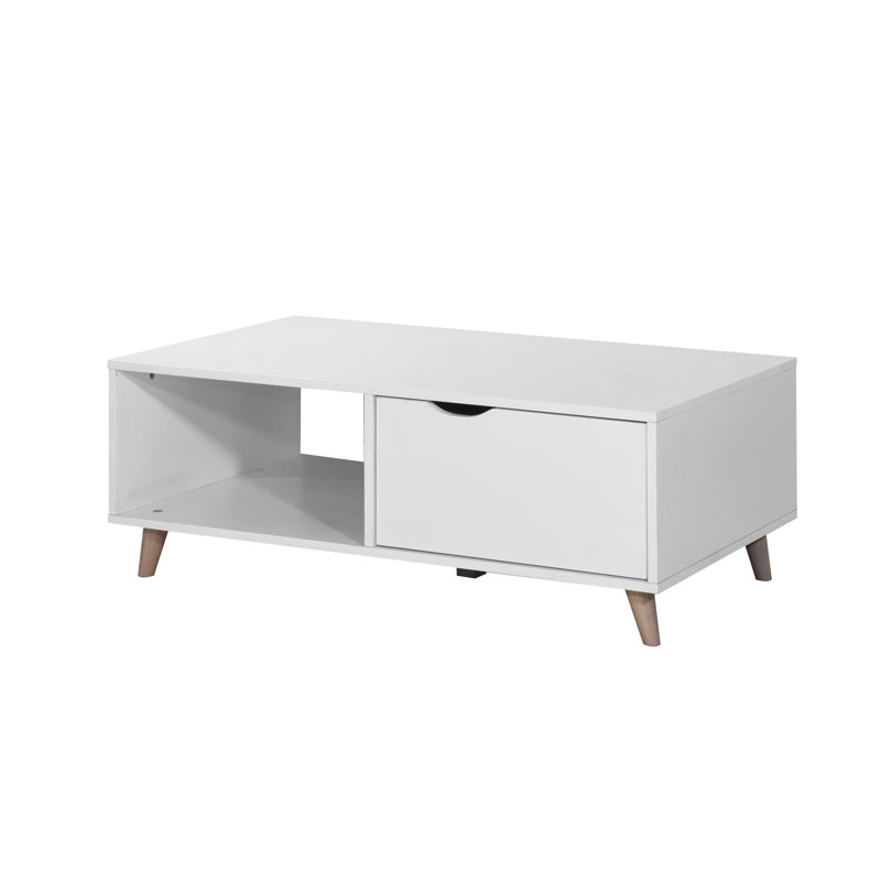 Aile Four Leg Coffee Table with Storage