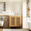 Meuble-lavabo de 30 po avec lavabo en résine Cartegena