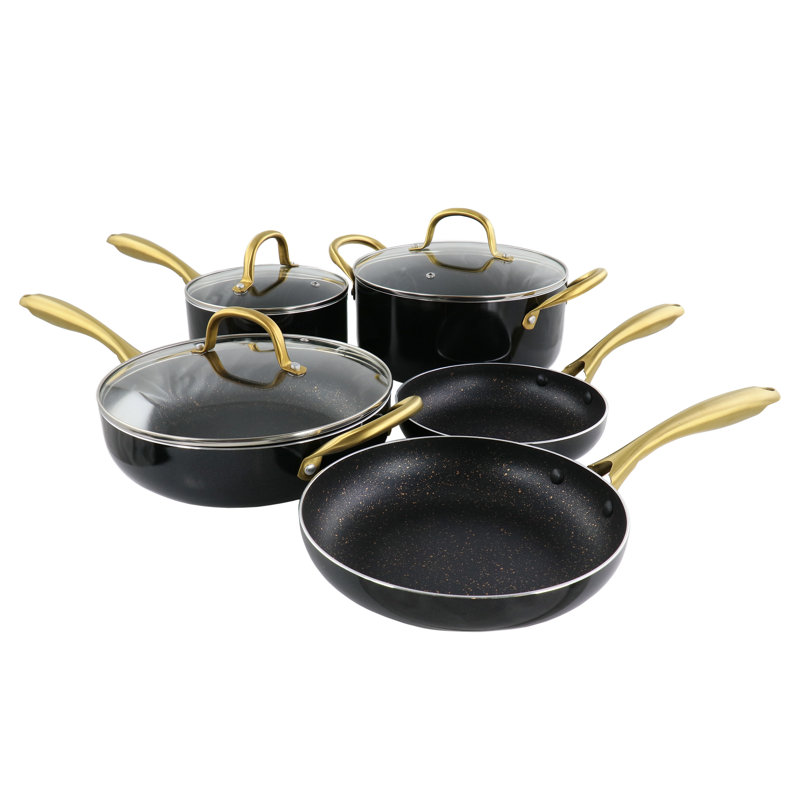 12 Piece Aluminum Nonstick Cookware Set