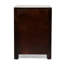 Table de chevet 3 tiroirs en bois