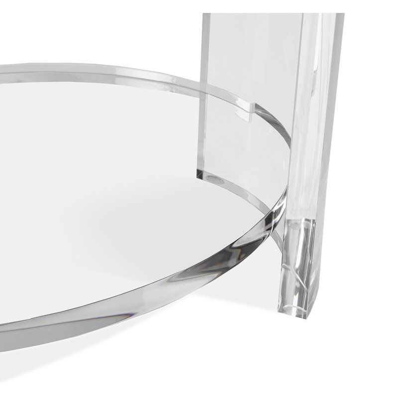 Marcel Glass Top End Table
