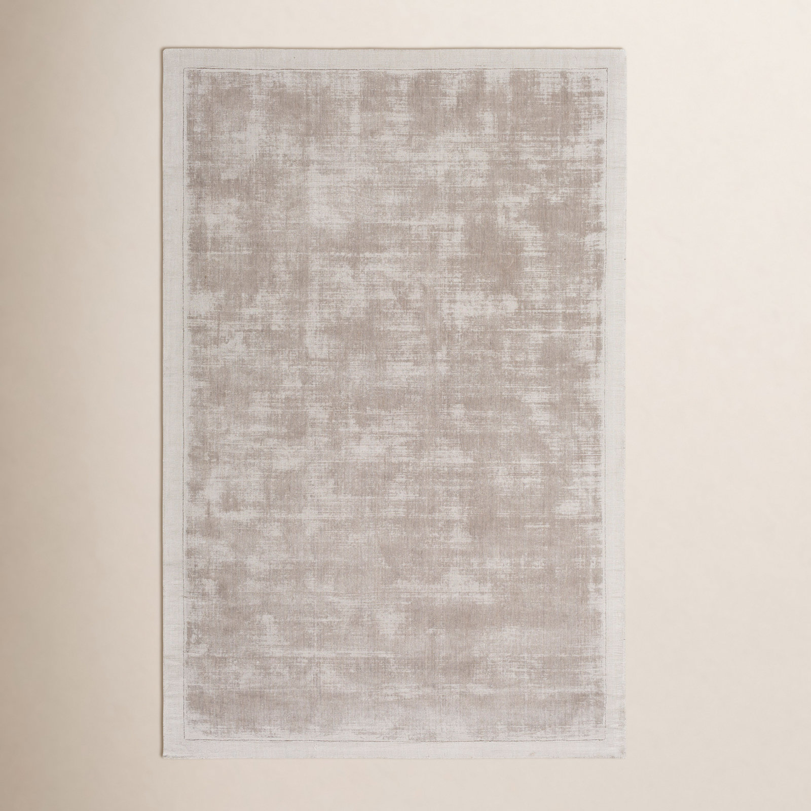 Mckinley Gray Hand-Loomed Rug, Rectangle 5' x 7'6"