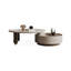 Table basse en bois manufacturé blanc