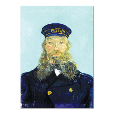 Roulin Postman by Vincent Van Gogh - No Frame Painting on Plastic / Acrylic