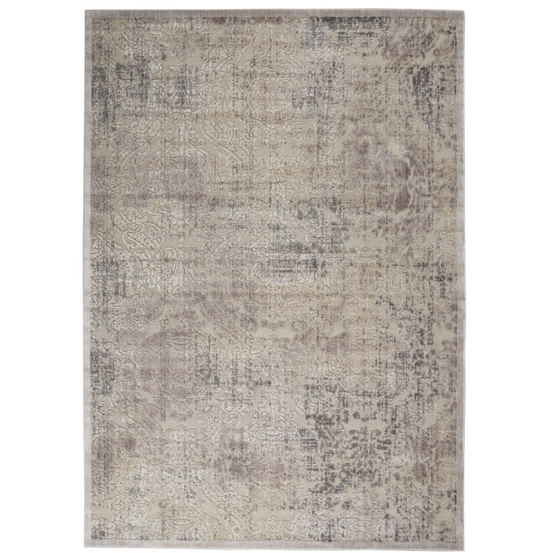 Tapis gris Marty, Rectangle 7 pi 9 po x 10 pi 10 po