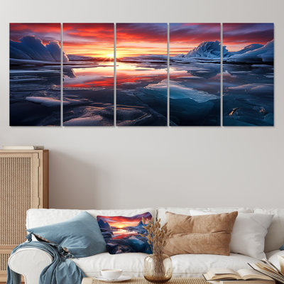 Caudell - Beach & Ocean Wall Art Set 5 Piece