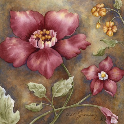 Antique Beauties III by M. Wagner-Heaton - Wrapped Canvas Painting