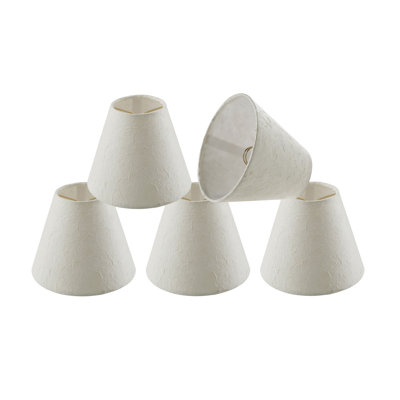 5'' H x 6'' W Paper Empire Lamp Shade