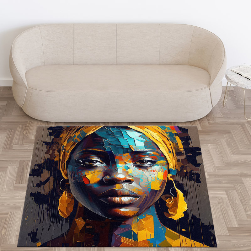 Tapis non tissé à motif floral chic pour une décoration moderne et une solution de revêtement de sol élégante