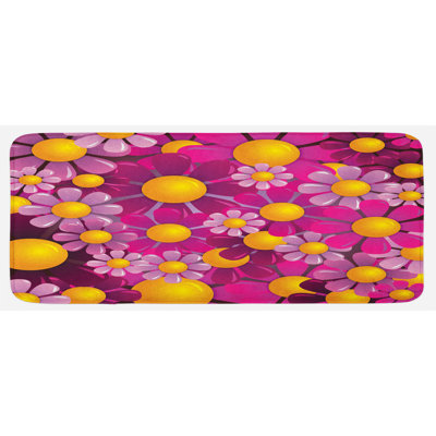 Tapis de cuisine abstrait